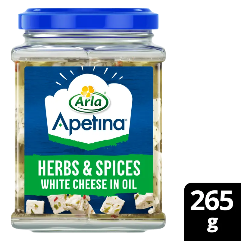 Apetina Witte kaasblokjes in olie