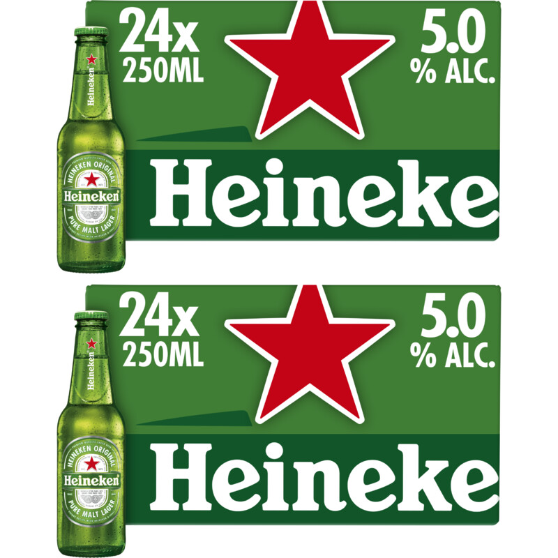Een afbeelding van Heineken Premium pilsener draaidop 48-pack