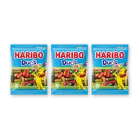 Haribo Duo's fruity 3-pack