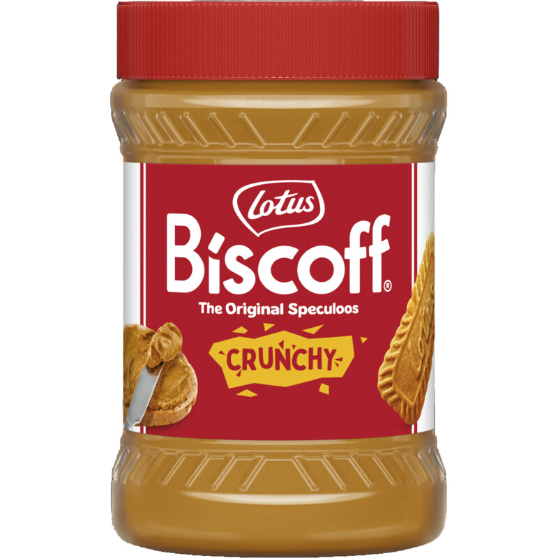Een afbeelding van Lotus Biscoff Speculoos pasta crunchy