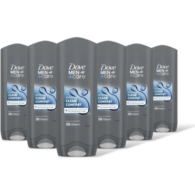 pdp-image-Dove Men+care clean comfort douchegel 6-pack