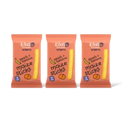 pdp-image-Ella's kitchen Maize sticks perzik +banaan 7m+ bi 3-pk