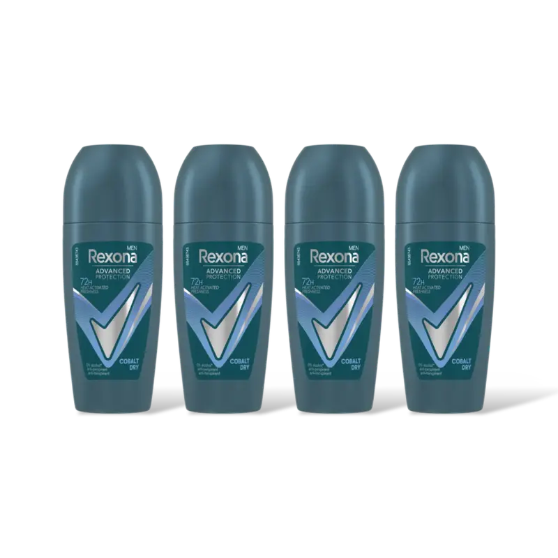 Rexona Men dry cobalt anti-transpirant 4-pack