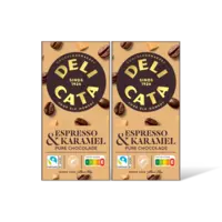 Delicata Reep espresso & karamel pure chocola 2pk