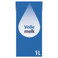 Houdbare volle melk bel
