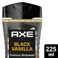 Axe Black vanilla + fine fragrance showergel