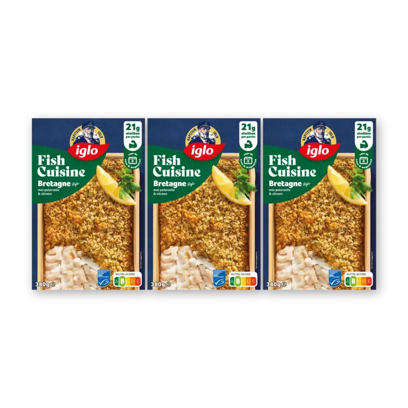 Iglo Fishcuisine Bretagne 3-pack
