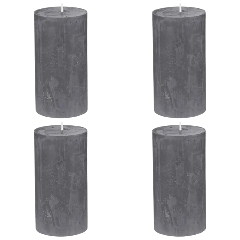 AH Rustiek 7x13cm antraciet 4-pack