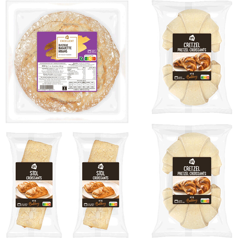 Een afbeelding van AH Brood en Croissants Ontbijt Pakket