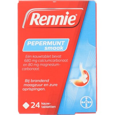 pdp-image-Rennie Pepermunt smaak kauwtabletten