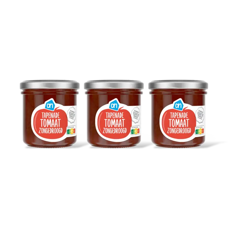 AH Tapenade tomaat zongedroogd 3-pack