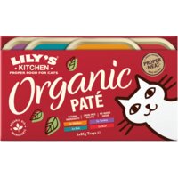 Een afbeelding van Lily's Kitchen Organic paté diverse smaken 8-pack