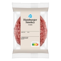 AH Burger smokey 2 stuks