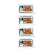 AH BBQ zalmspies gemarineerd 4-pack