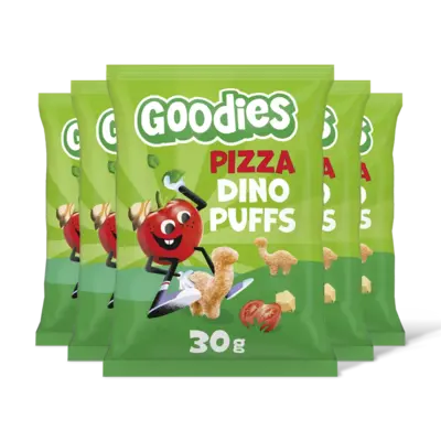 pdp-image-Goodies Snack dino puffs pizza 3+ jaar 5-pack