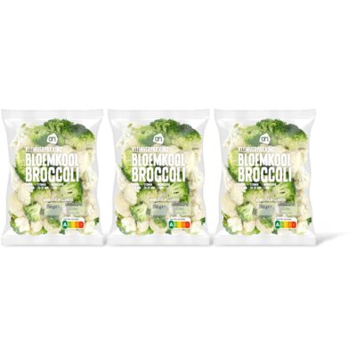 AH Bloemkool broccoli kleinverpakking 3-pck