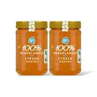AH 100% Nederlandse streekhoning 2-pack