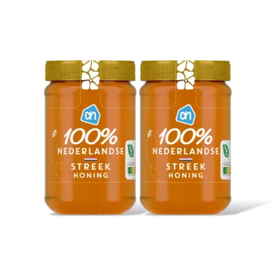 pdp-image-AH 100% Nederlandse streekhoning 2-pack