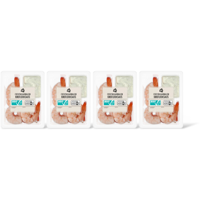 AH Cocktailgarnalen knoflooksaus 4-pack