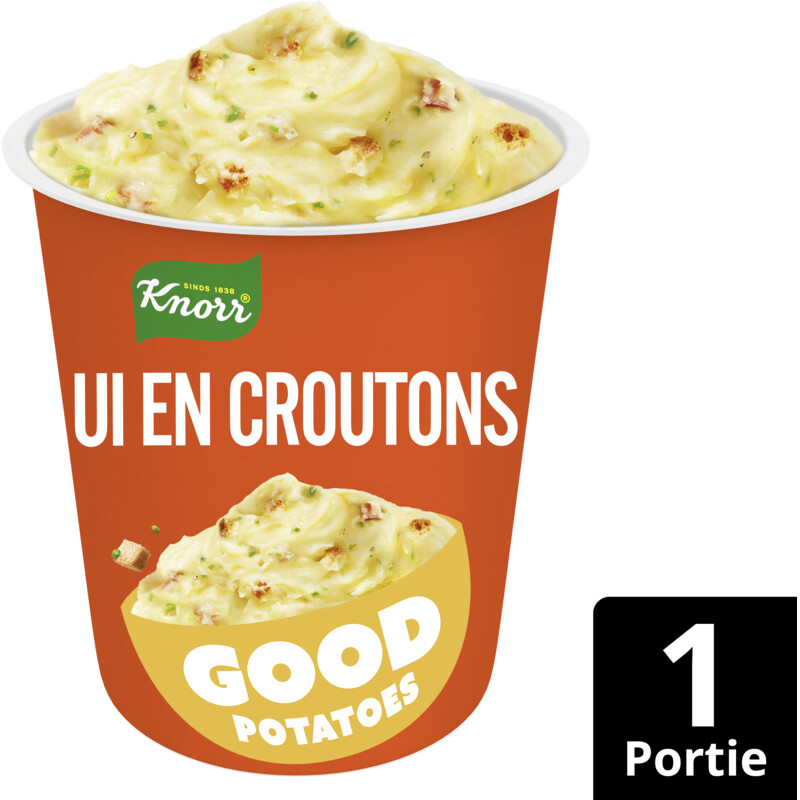 Knorr Good potatoes ui & croutons