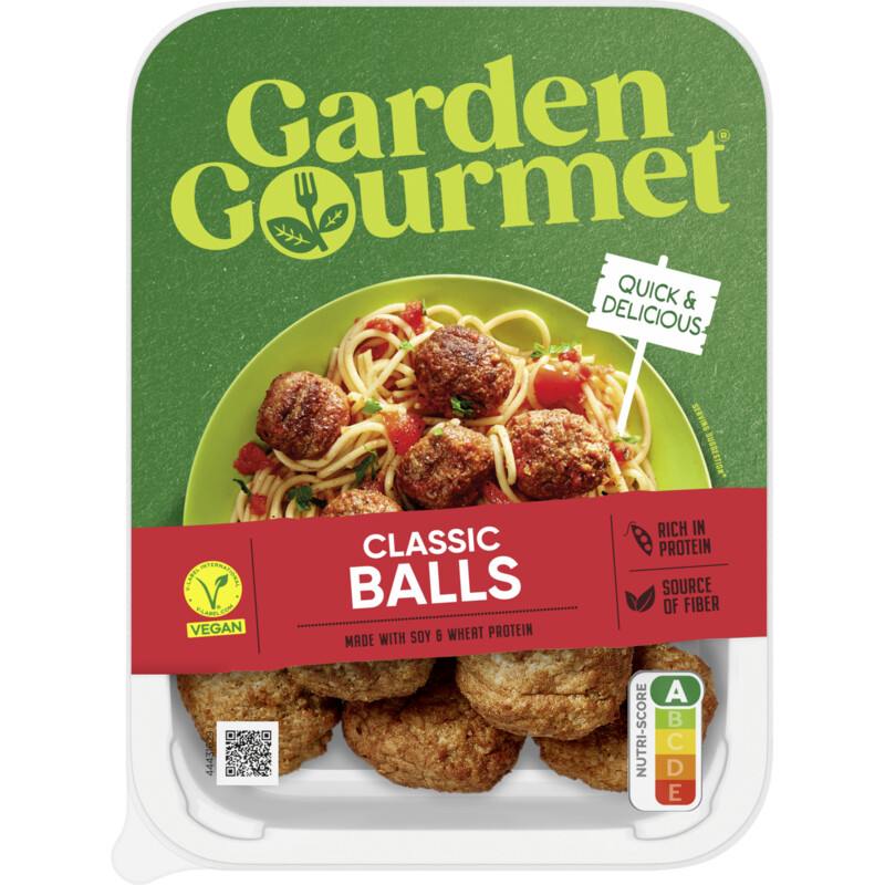 Een afbeelding van Garden Gourmet Vegetarische balletjes