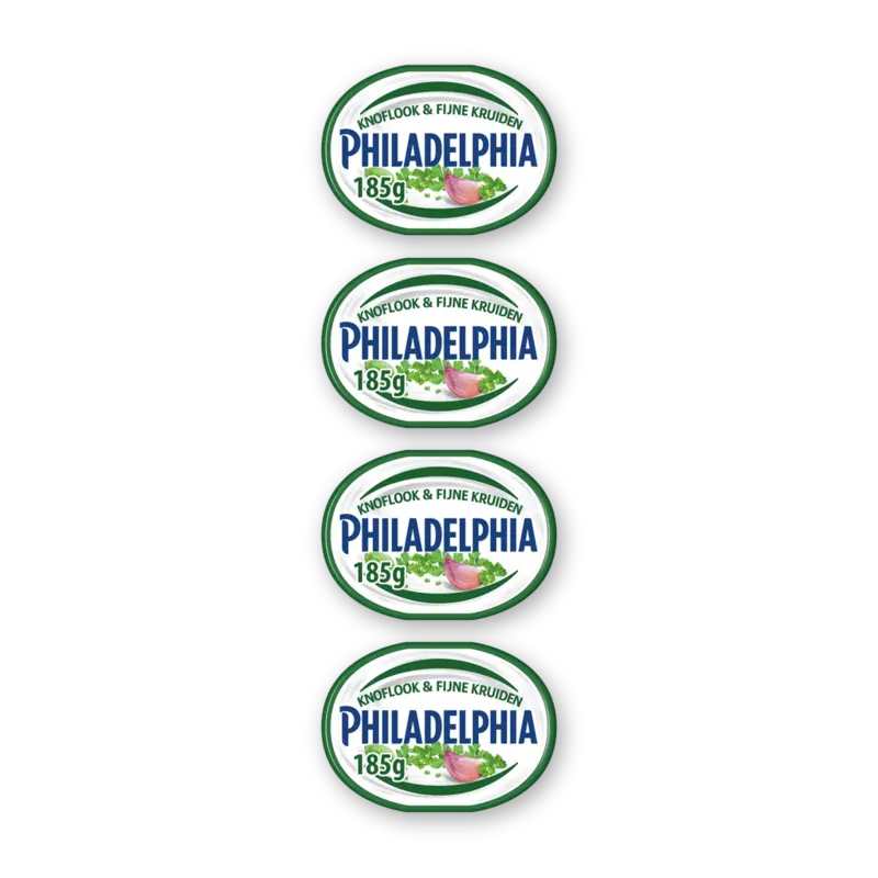 Knoflook & fijne kruiden 4-pack