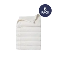 Ten Cate 3x 2-pack handdoeken 50 x 100cm wit