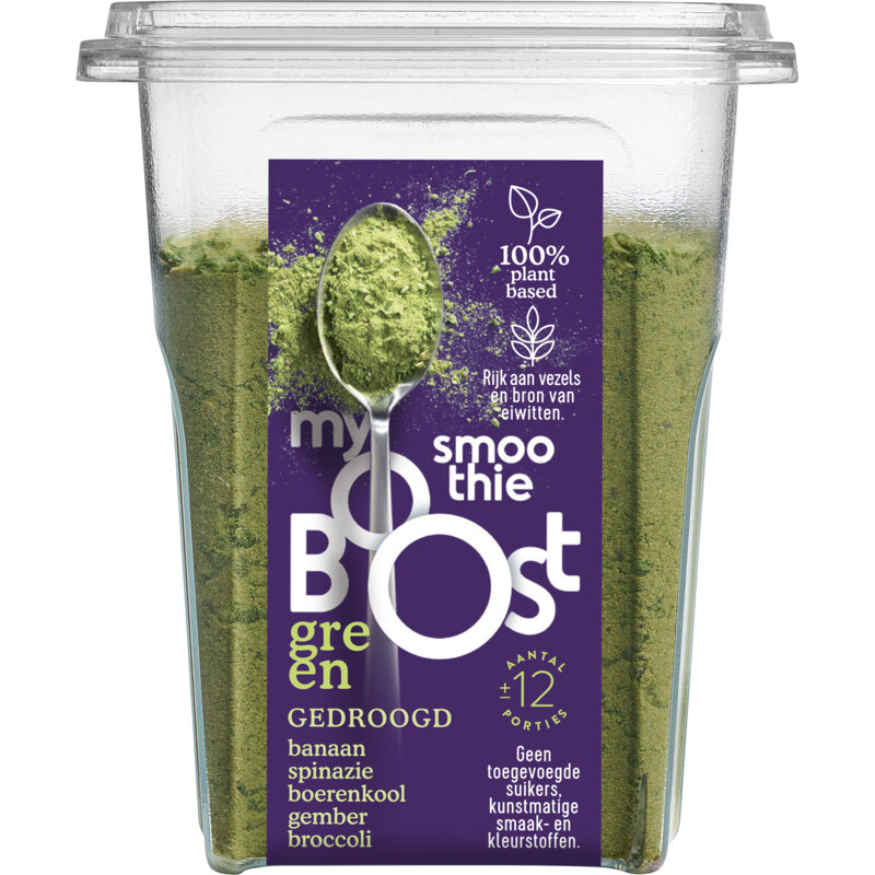 Een afbeelding van My Boost Smoothiebooster green