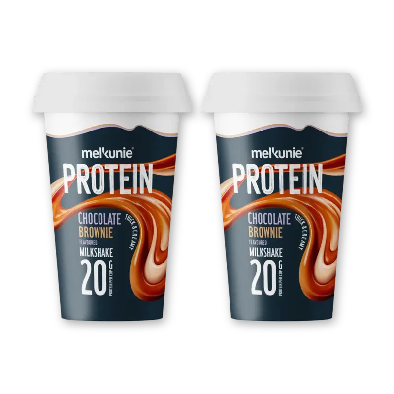 Protein milkshake choco brownie 2-pack
