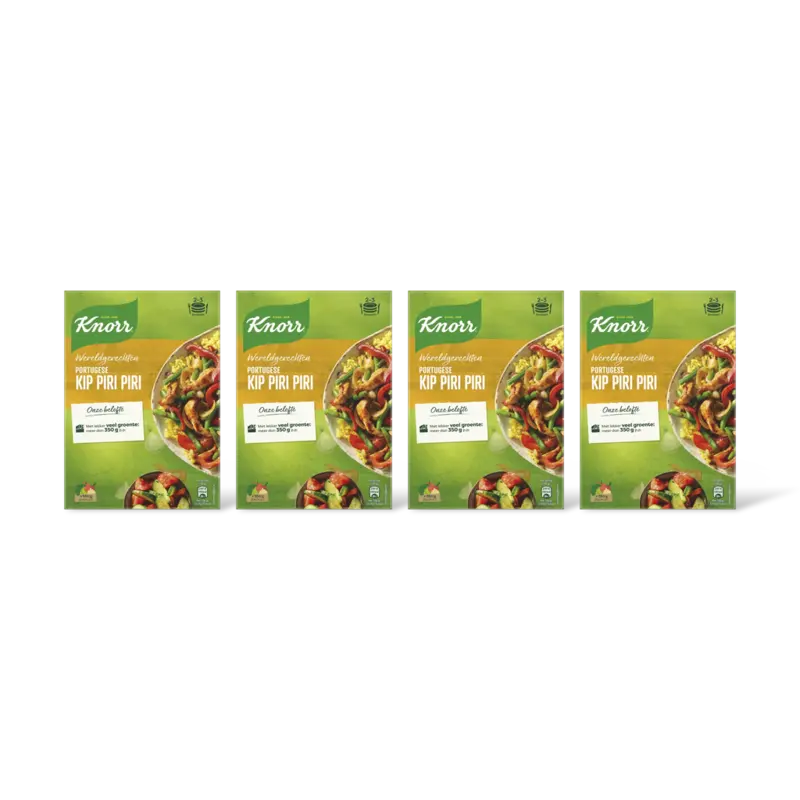 Knorr Portugese kip piri piri 4-pack