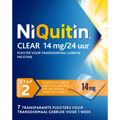 pdp-image-Niquitin Clear 14mg nicotine pleister stap 2