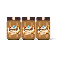 AH Smeuige pindakaas 3-pack