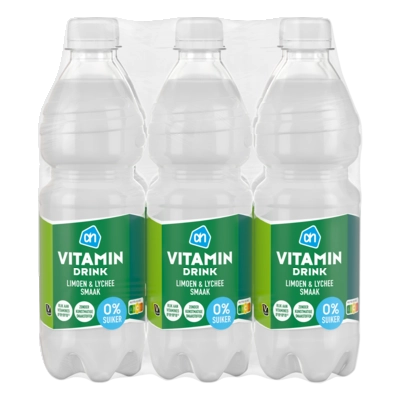 pdp-image-AH Vitamin drink limoen lychee 0% 6-pack