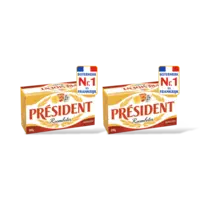 Président Roomboter gezouten 2-pack
