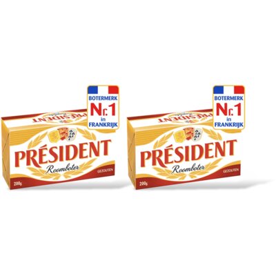 pdp-image-Président Roomboter gezouten 2-pack
