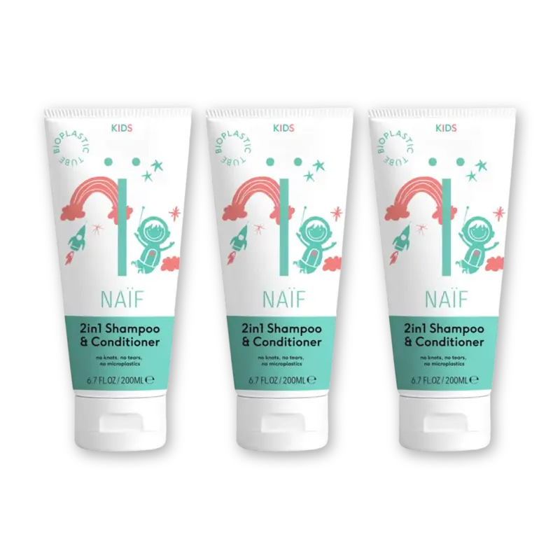 Kids 2-in-1 shampoo & conditioner 3-pack