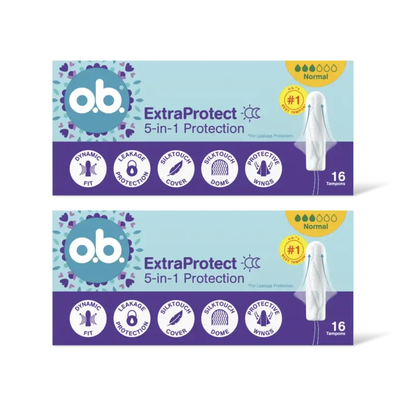 o.b. Extra Protect Normal 2-pack