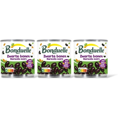 pdp-image-Bonduelle Zwarte bonen 3-pack