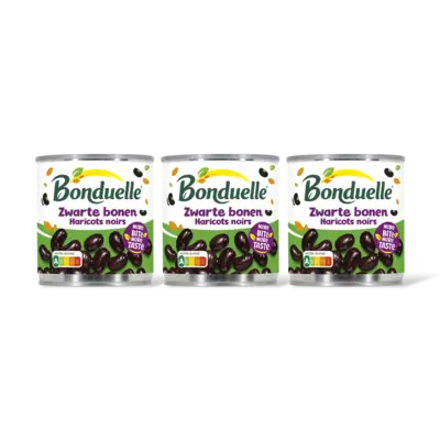 pdp-image-Bonduelle Zwarte bonen 3-pack