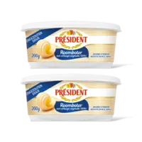 Président Roomboter ongezouten 2pck