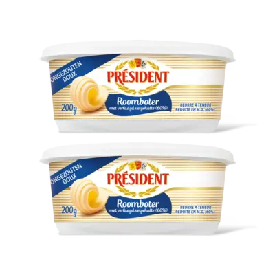 pdp-image-Président Roomboter ongezouten 2pck