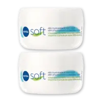 NIVEA Soft hydraterende creme 2-pack