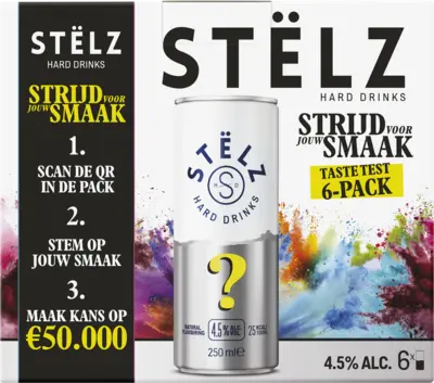 pdp-image-Stëlz Hard drinks 'stuur je smaak' 6-pack