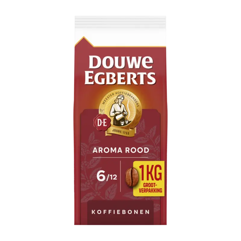 Douwe Egberts Aroma rood koffiebonen voordeelpak