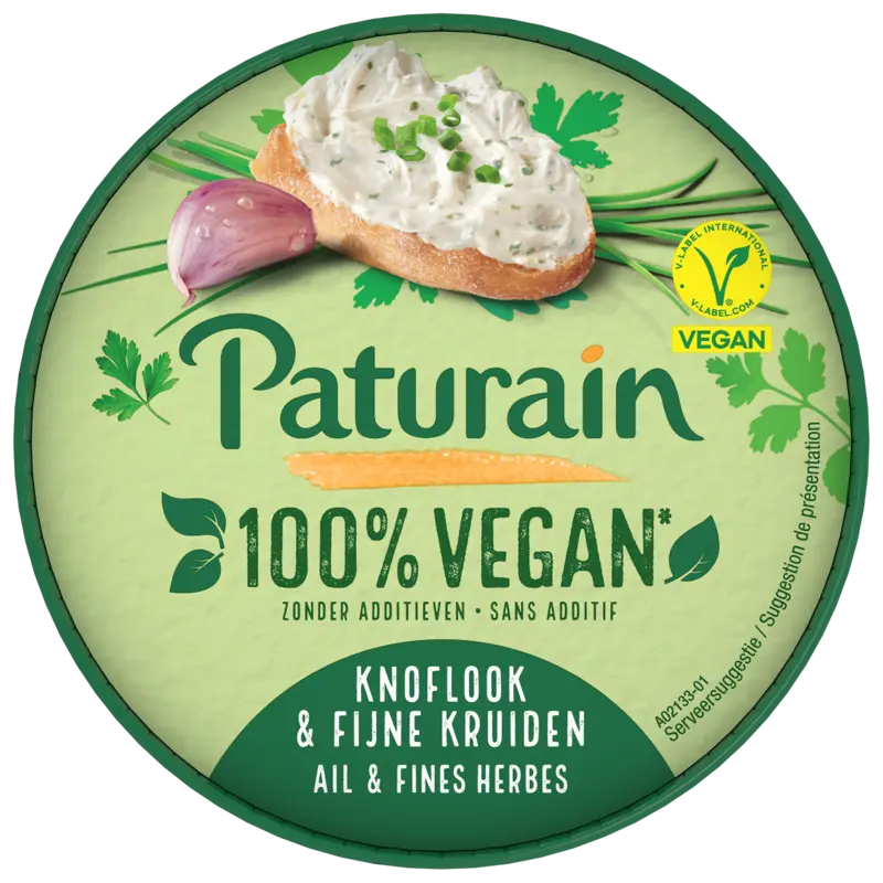 Paturain Knoflook & fijne kruiden vegan