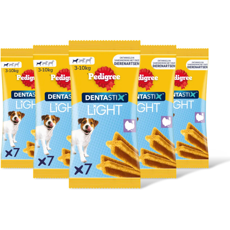 Pedigree Dentastix light 3-10 kg 5-pack