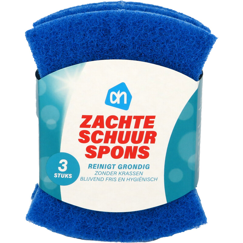 Een afbeelding van AH Schuurspons zacht