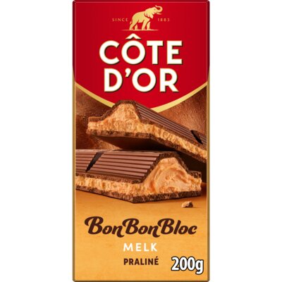 pdp-image-Côte d'Or BonBonBloc chocoladereep praliné melk