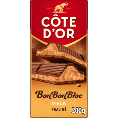 pdp-image-Côte d'Or BonBonBloc chocoladereep praliné melk