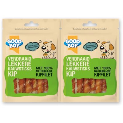 pdp-image-Good boy Verdraaid lekkere kauwsticks kip 2-pack